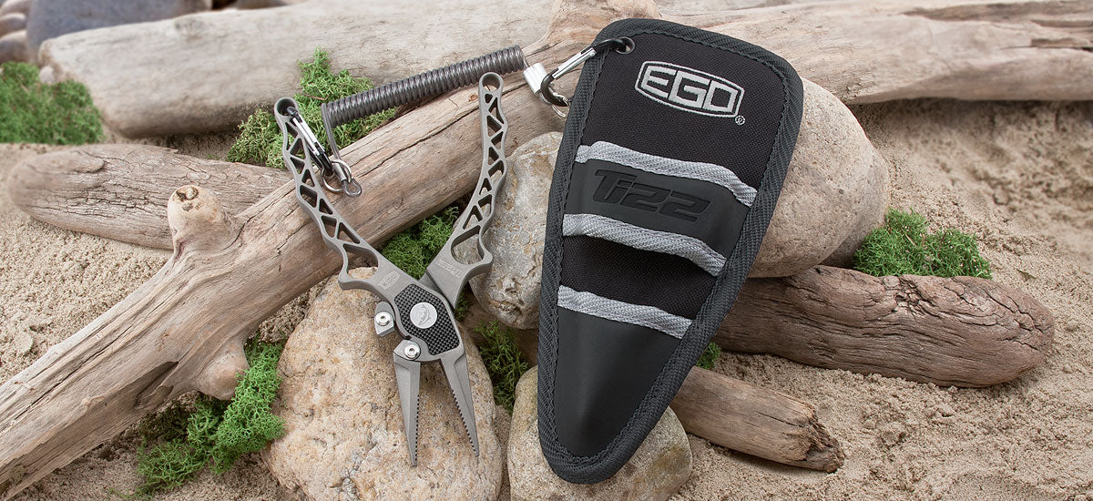 EGO TI22 Titanium Fishing Pliers