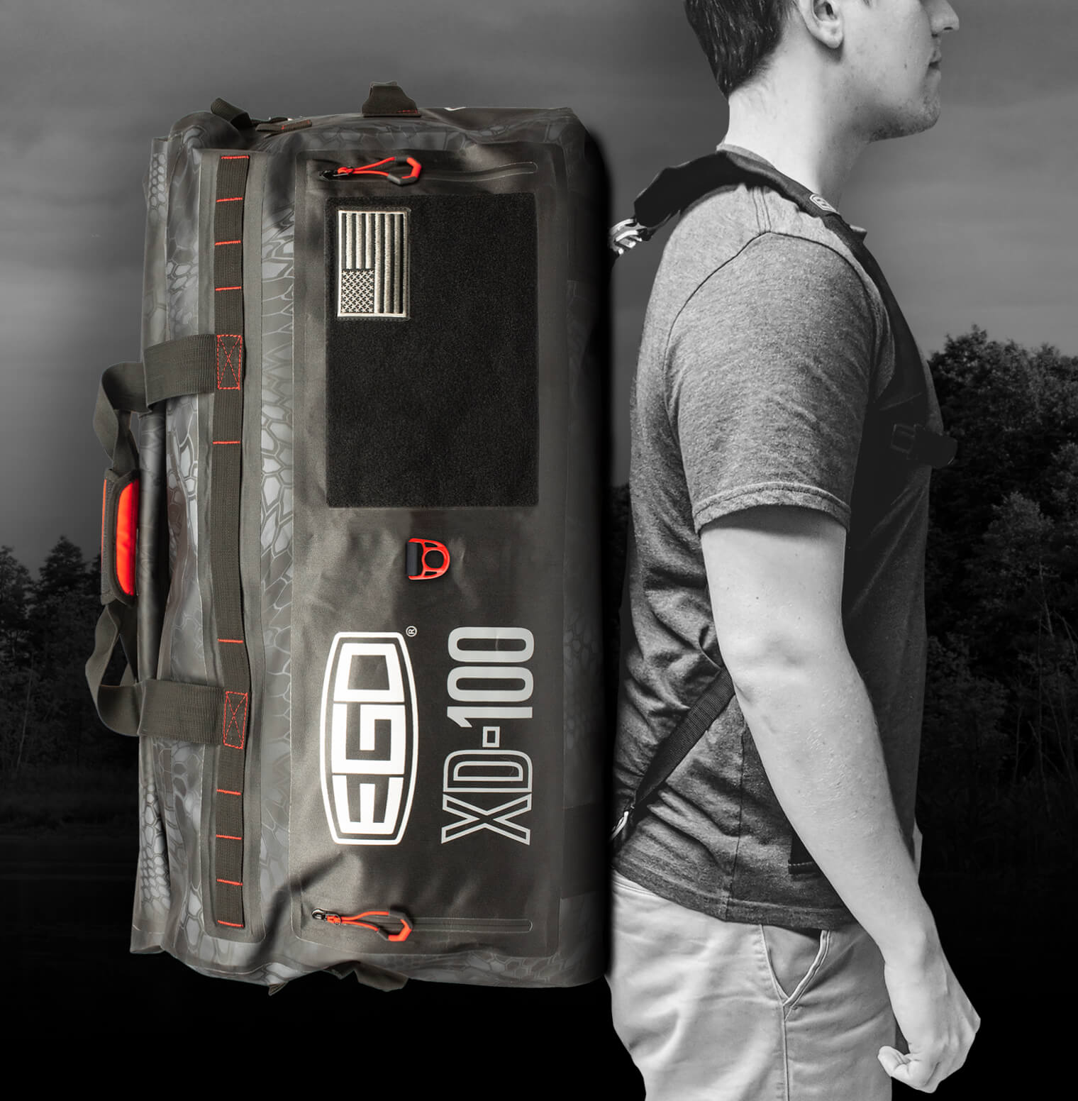 EGO 100L Tactical Dry Gear Bag