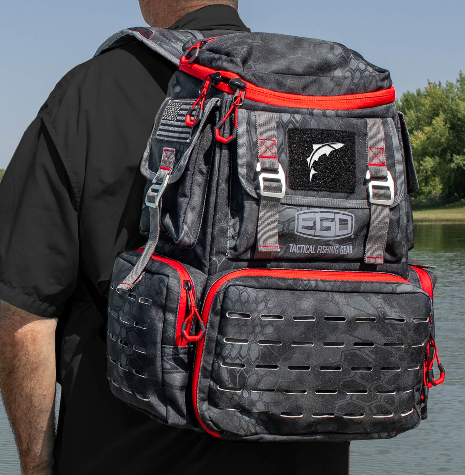 EGO Kryptek Tackle Box Backpack