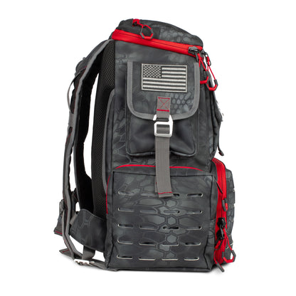 ego kryptek tackle box backpack EGO Tackle Box Backpack (Typhon) – EGO Fishing