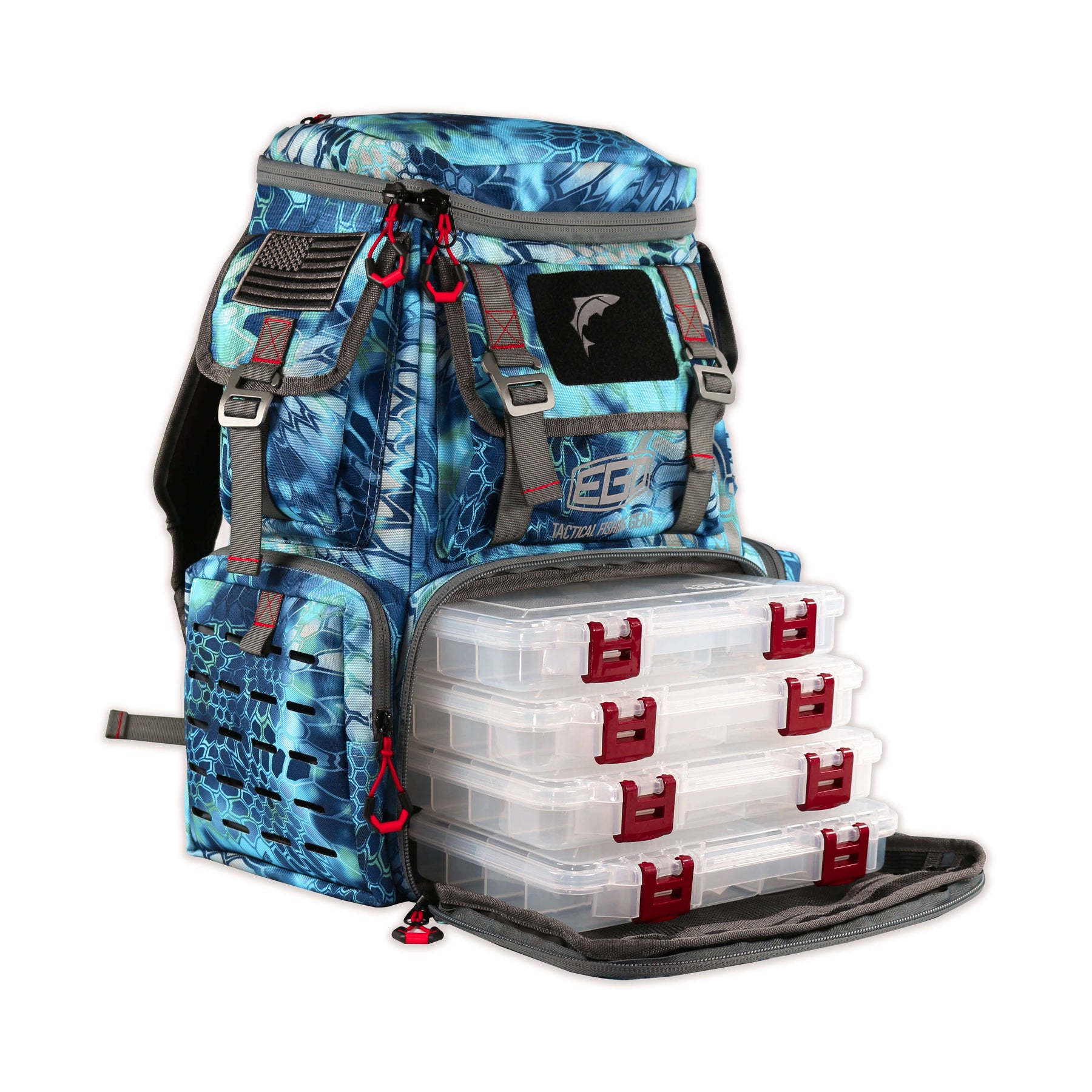 EGO Tackle Box Backpack (Pontus) – EGO Fishing