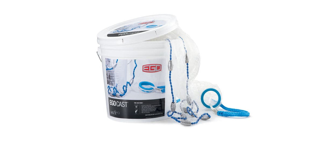 Adventure Products 71206R Ego Cast 10 Foot Net - 0.25 inch Mesh - Rapid Sink